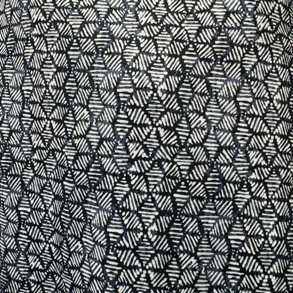 Patagonia Tank Top Criss-Cross Straps Stretch Blue White Geometric Print Size S - Picture 7 of 8